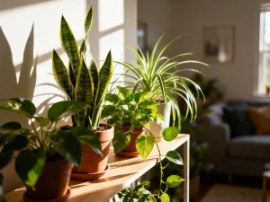 Porównanie próbek forniru o naturalnym usłojeniu oraz gładkiego, szarego laminatu na drewnianym blacie.
