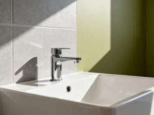 Przytulny salon oświetlony ciepłym światłem LED, tworzącym relaksującą atmosferę wieczorową.